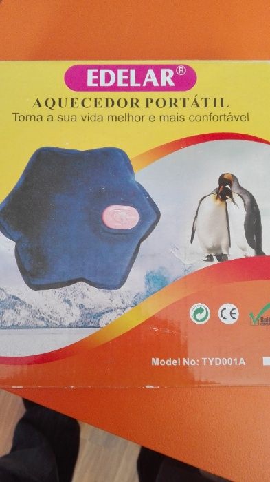 Aquecedor portatil mãos para pés ou corpo - novo