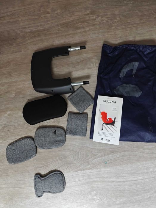 Cadeira auto Cybex sirona tecido anti-transpirante