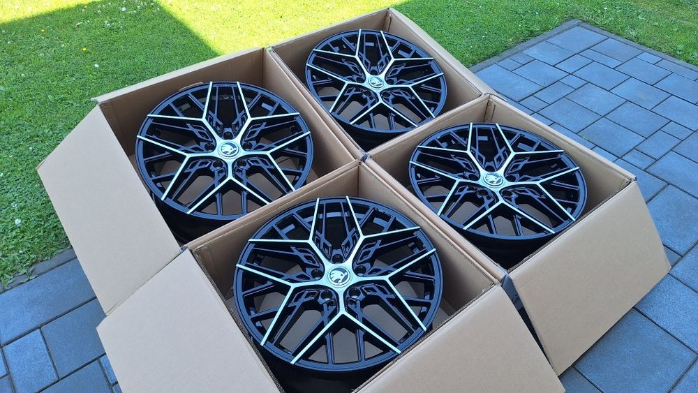 Nowe Alufelgi 5x112 R19 Audi A4 b8 b9 A6 C7 C8 Q2 Q3 Q5 Vw Golf  Passat Arteon Skoda Octavia Superb