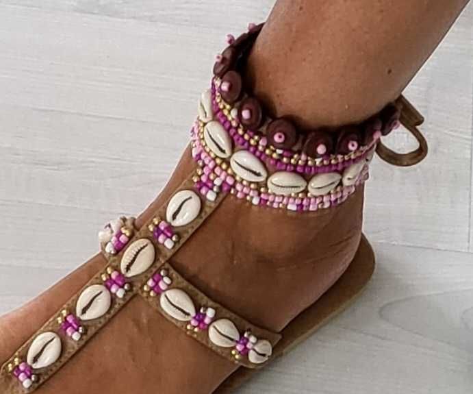 Hot Lawa komplet buty + torebka BOHO  roz 42
