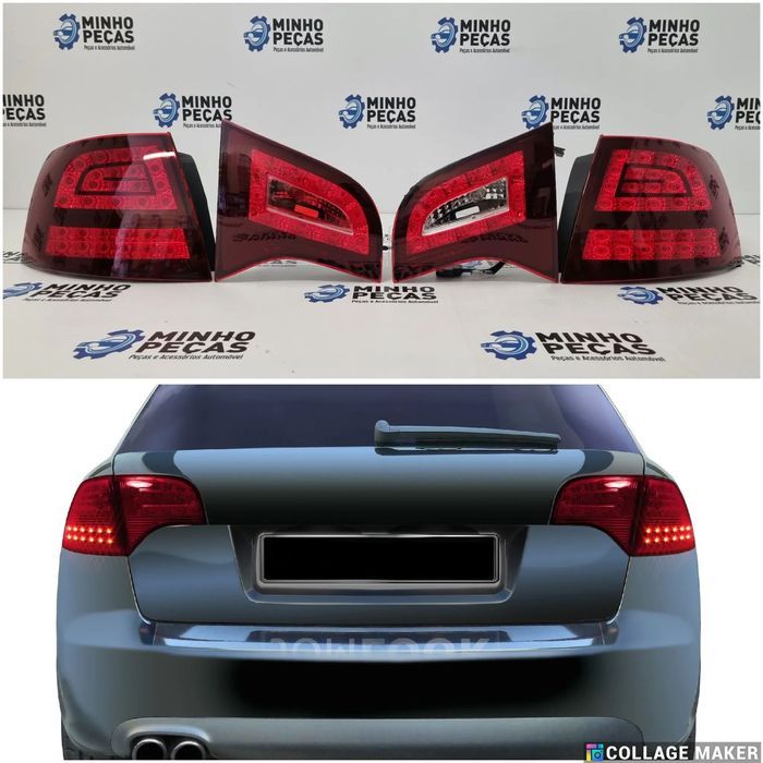 Farolins Traseiros Audi A4 Avant (B7) Led