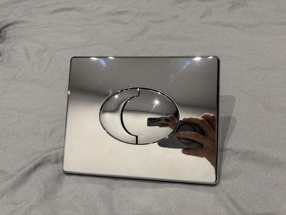 Przycisk do toalety Grohe srebrny/lustrzany