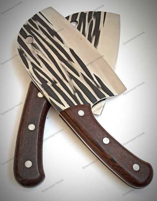 Кухоний ніж сікач Серб кухонный топор Нож для мяса Сербский нож