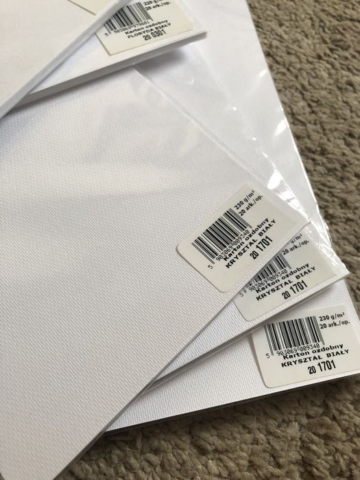 Galeria Papieru- zestaw ozdobnych papierów A4 zaproszenia scrapbooking