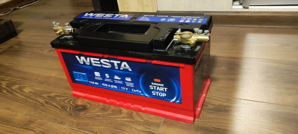 Акумулятор 110Ah  Westa 6CT (EFB) 12v