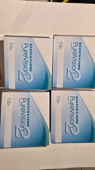 PureVision 2, moc: -2,75, 4 opakowania = 24 szt.,soczewki miesięczne