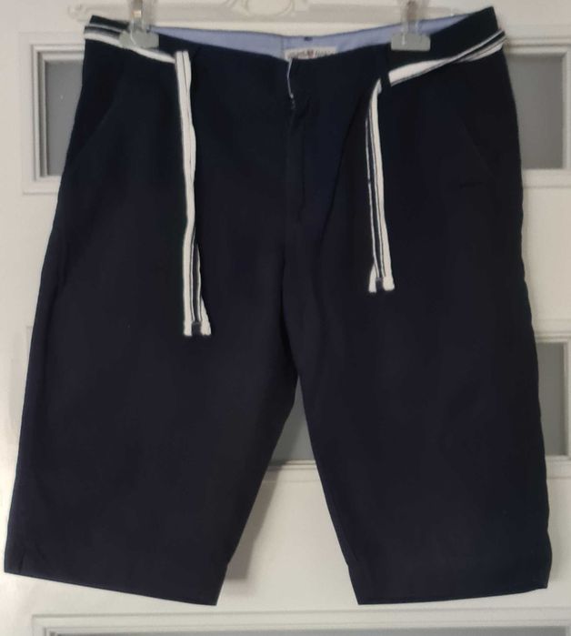 KappAhl Hampton Republic granatowe spodenki roz S,38