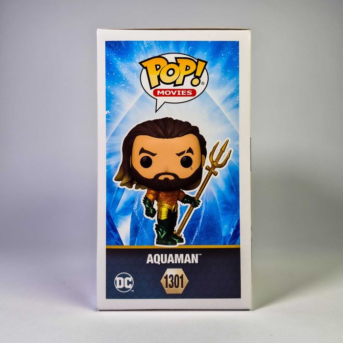 Funko POP: Aquaman 1301 Diamond (DC) + захисний протектор