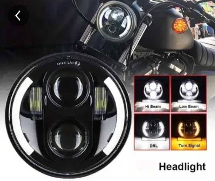 lampa przednia led motocykl