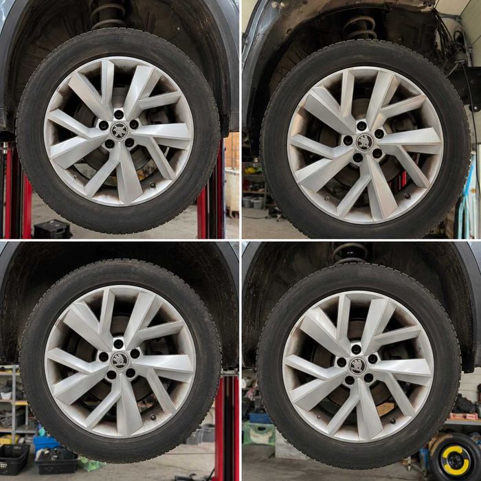Комплект дисків з гумою R19 5x112 TRIGLAV Volkswagen Skoda диски колеса Kodiaq кодіак фольцваген шкода