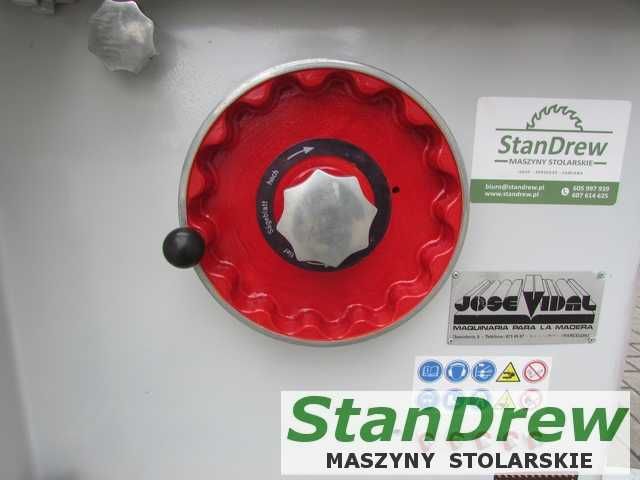 Piła formatowa Jose 2600, tarcza 400, podcinak z kątomierzem