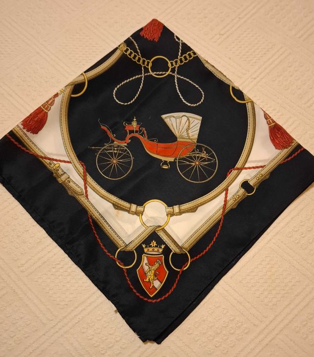 Lenços Pescoço Quadrados Tie Rack, Givenchy e outro