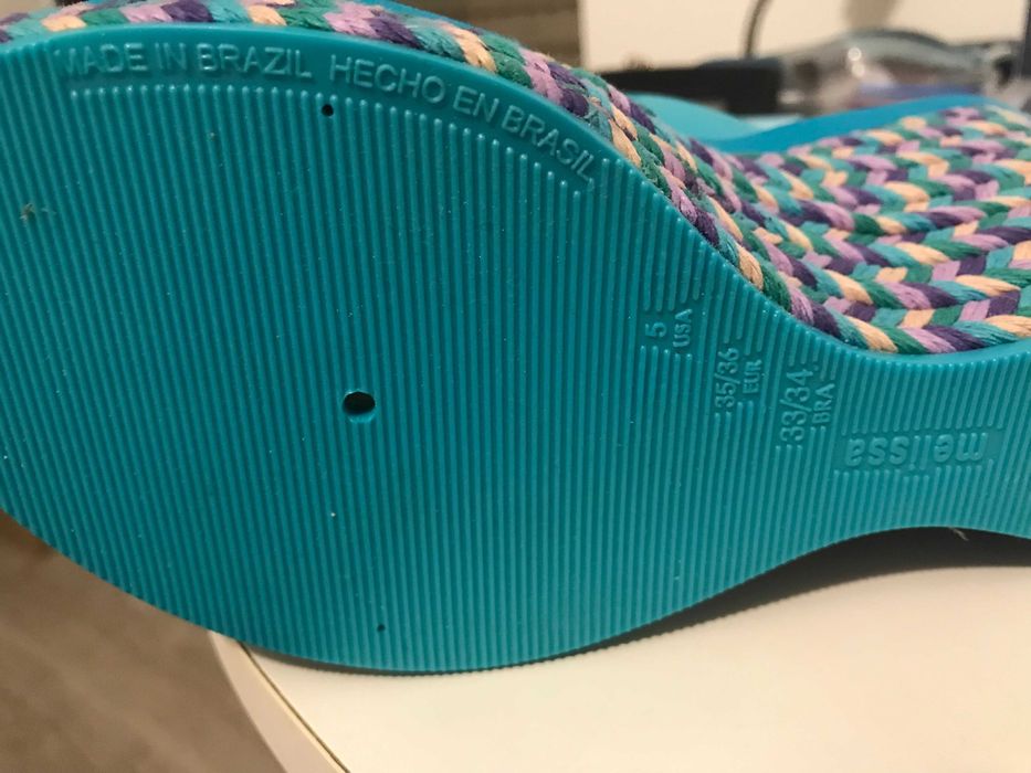 Sandálias Melissa tam 35/36