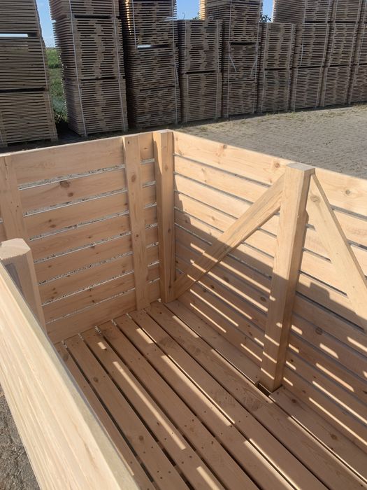 Skrzyniopalety nowe rózne wymiary na warzywa i owoce