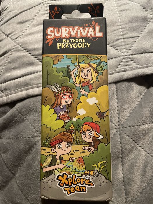 Survival na tropie przygody karty ksiazeczka