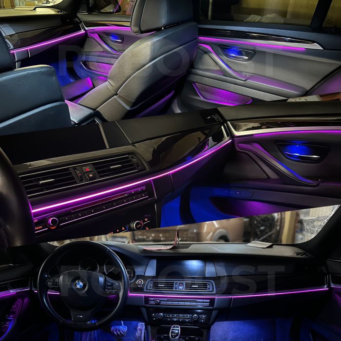 Динамическая 6в1 Контурная Ambient подсветка салона авто Symphony