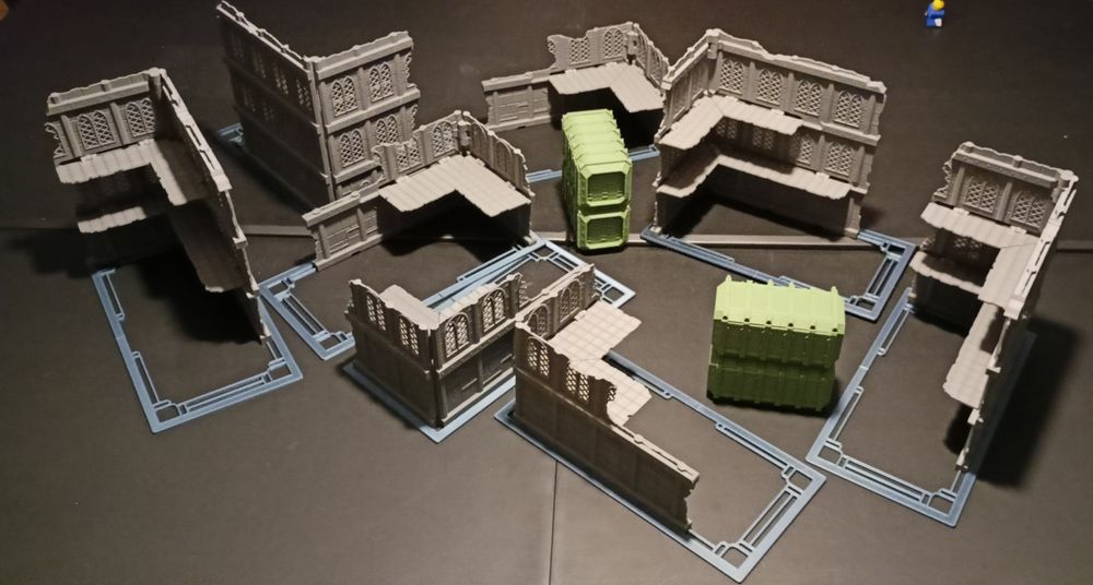 Zestaw Tereny WTC Ruiny Warhammer 40000