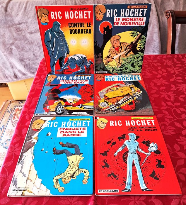 Livros BD - Ric Hochet de Duchâteau & Tibet (Edição em francês)