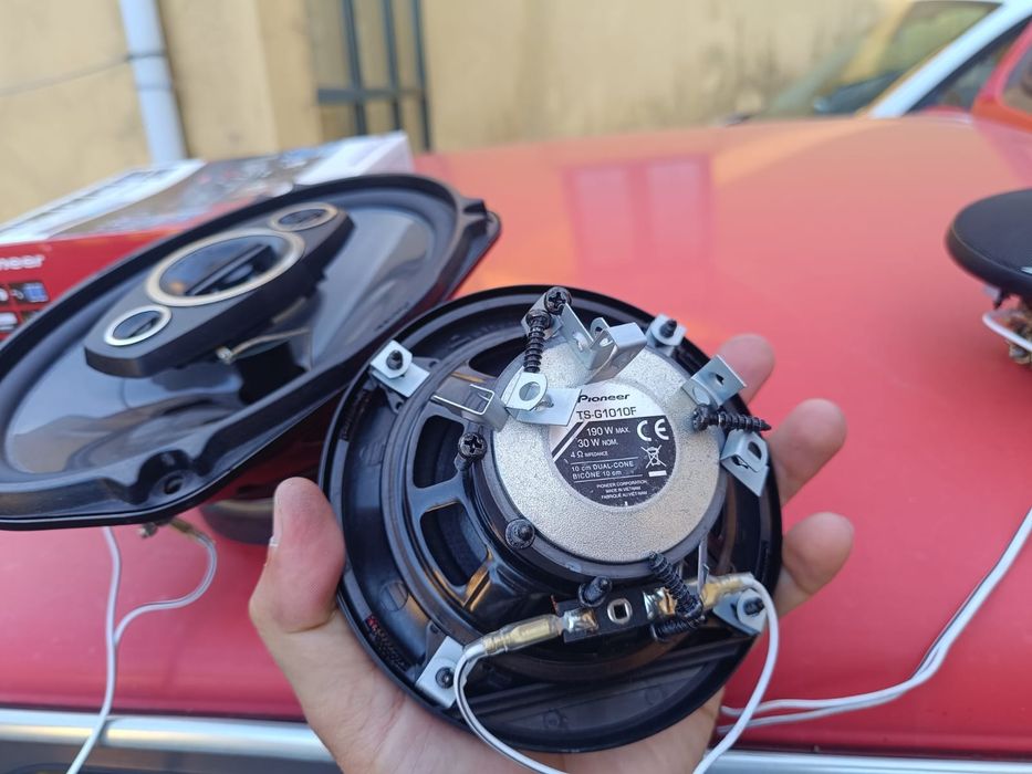 Auto radio Pioneer + 4 colunas
