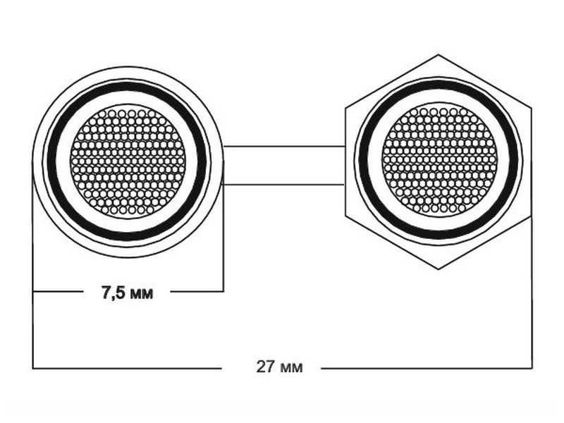 Van Den Hul The Magnum Hybrid MKII( вартість за 3 метри)