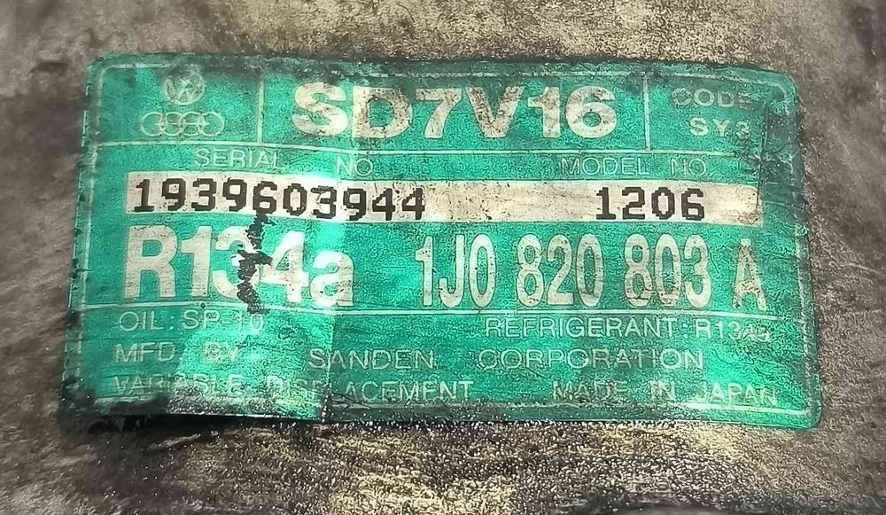 Compressor Ar Condicionado AUDI A3 (8L1) ano 1997