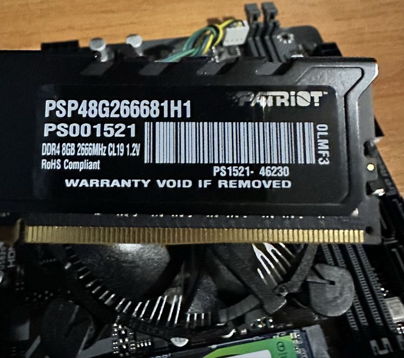 Продам Комплект I5 9600KF/MSI h310m pro-vdh plus/16GB DDR4/Кулер Aigo