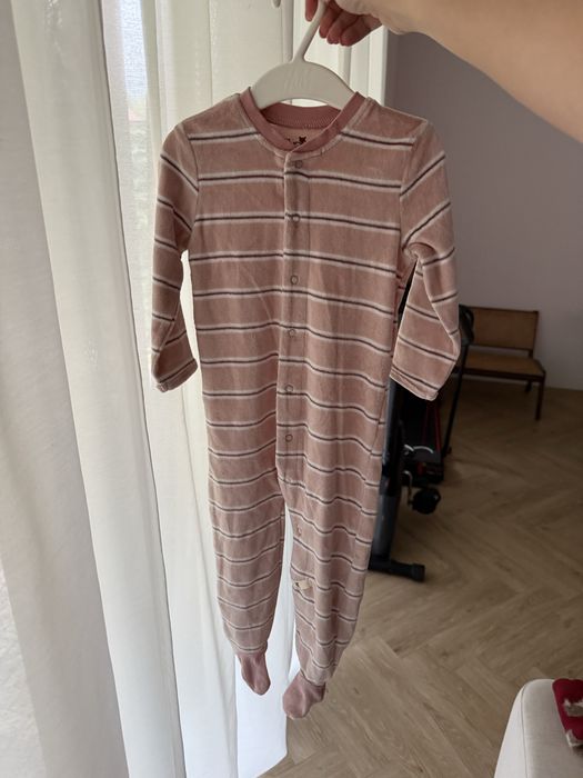 Pajacyk pizamka ciepla 74/80