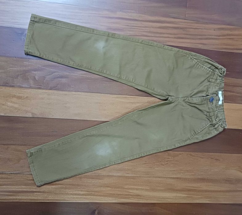 2 Calças de sarja para criança  - 7/8 anos