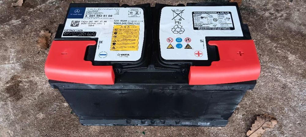 Bateria  VARTA usada  vendo/troco 12V 80Ah  800pa