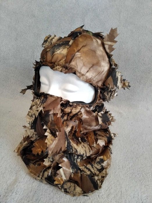 Kominiarka kamuflaż leśny 3D realtree rozmiar uniwersalny wzór 2