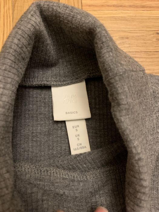 Szary golf damski H&M