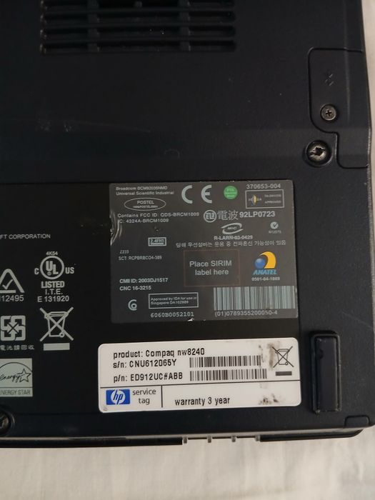Portateis HP para Arranjo ou para tirar peças modelo nas foto