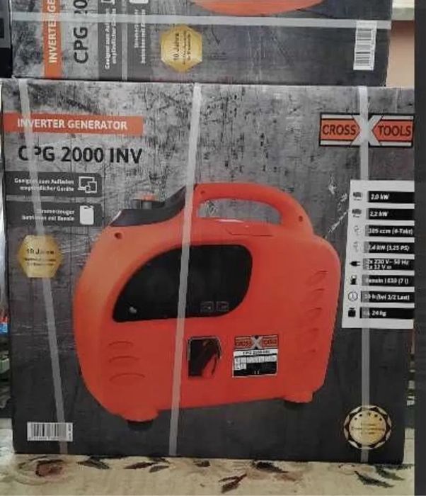 Gerador Inverter CPG 2000 INV – 2.4kW Máx – Silencioso e Económico – Novo