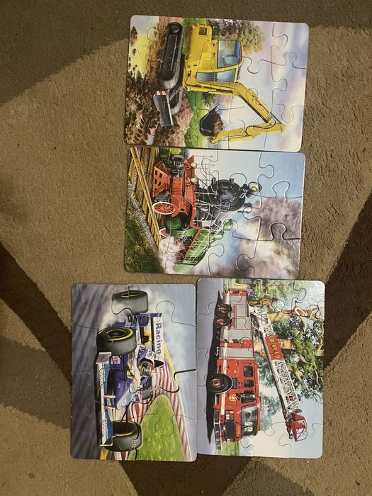 Пазли машинки для хлопчика Castorland