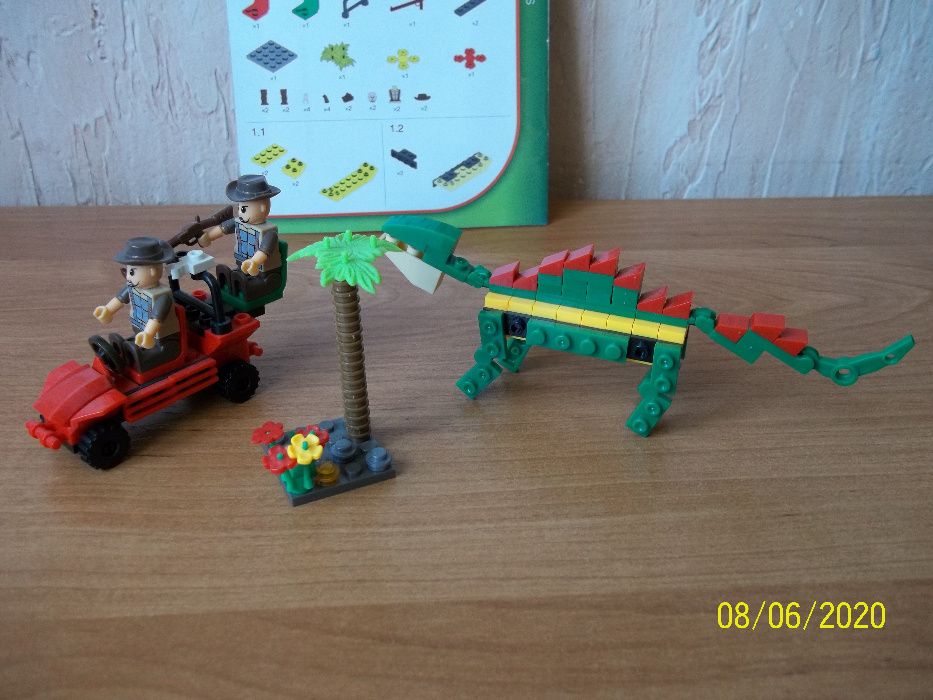 Klocki nie Lego- dinozaur