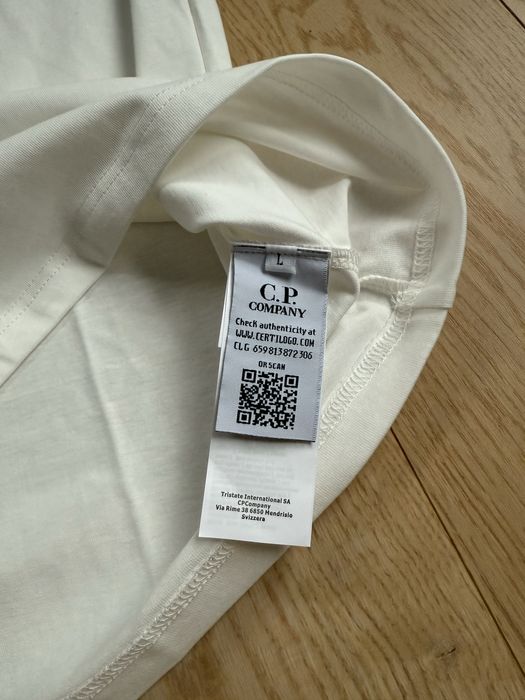 Футболка cp.company біла