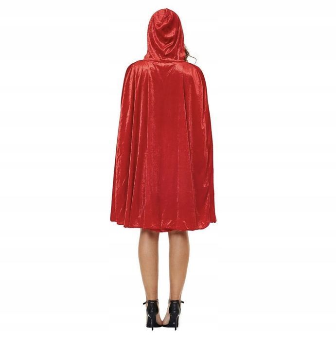 Strój Kostium Czerwony Kapturek Sukienka Cosplay dla dorosłych XL