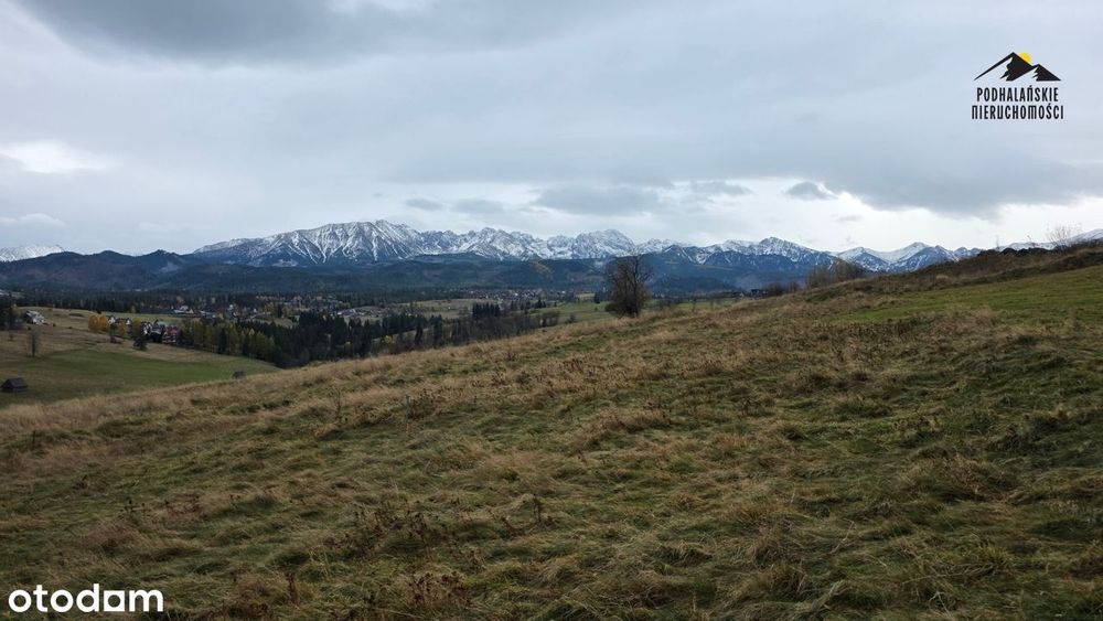 Działki z widokiem na Tatry w Poroninie