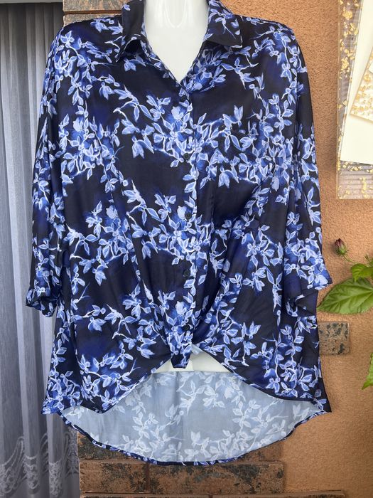 Рубашка блуза оверсайз