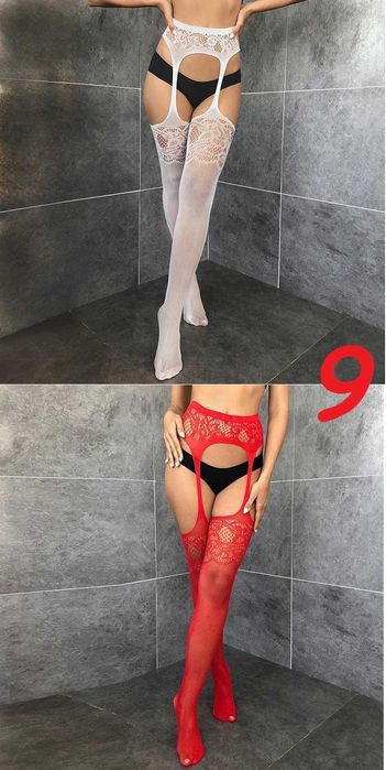 Ажурні та що світяться еротичні панчохи сітчасті колготки висока талія