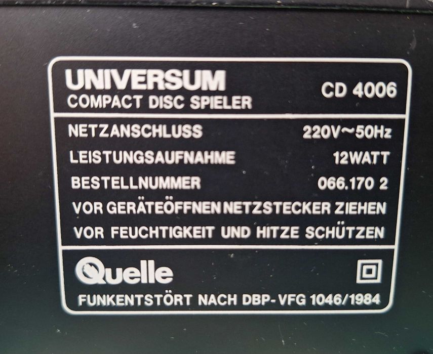 Zestaw Universum Tuner-CD-Wzmacniacz + Kolumny 8 ohm WYSYŁAM Olx