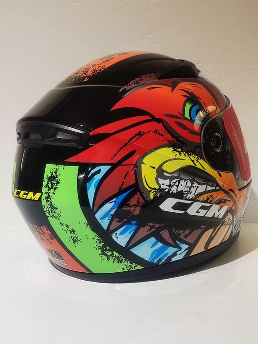 Capacete Infantil CGM Lucky integral mota scooter novo