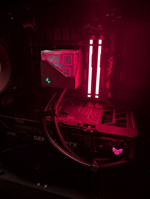 Игровой ПК Ryzen 5 7500F / RTX 4070 + сетап