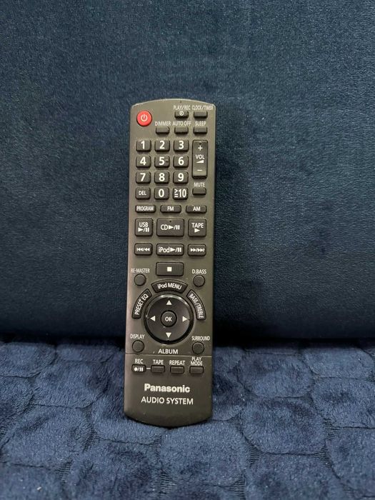 Oryginalny Pilot do wieży audio Panasonic Audio System