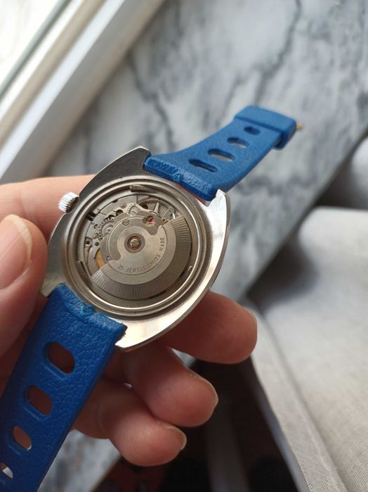 Relógio Zephyr De Luxe 25 Jóias Automático Vintage