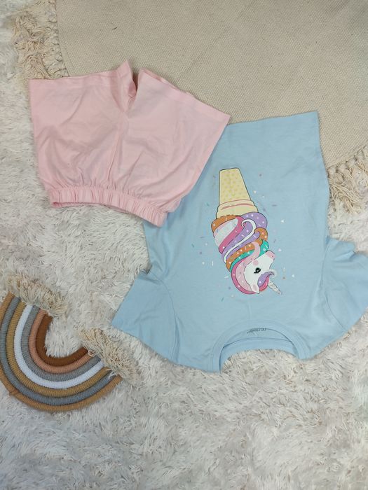 Zestaw lato koszulka spodenki 92-98