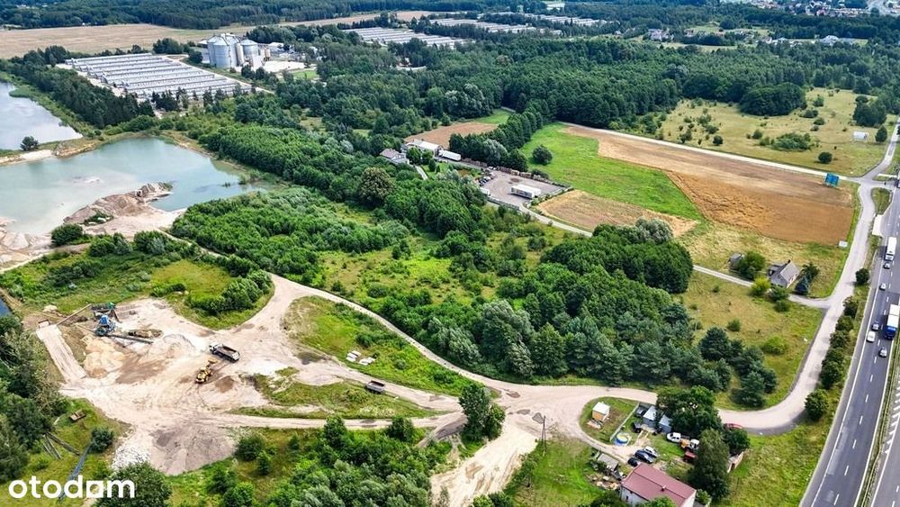 Okazja działka przemysłowo-usługowa DK92 MPZP