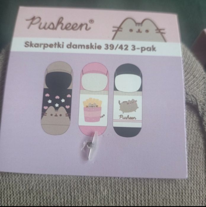 Skarpetki damskie Pusheen 6-par 39/42