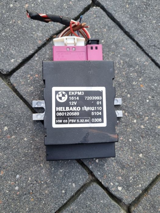 Sterownik pompy paliwa EKPM3 bmw e60 e61 e63 e64 e70 e90 e91 e92 e93