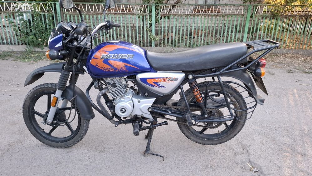 Глушитель Bajaj Boxer BM125 X, 150 Х баджадж боксер